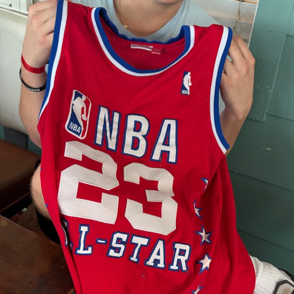 Jordan Red and Blue All-Star Jersey